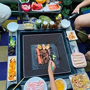 バーベキューコンロ 焚き火台 コンパクト 耐熱性 キャンプ バーベキューコンロ 焚き火台 コンパクト 耐熱性 キャンプ