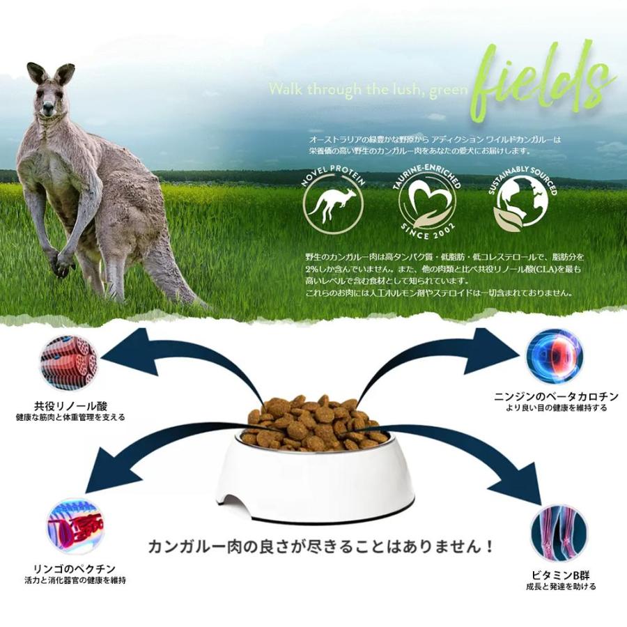 ☆おまけつき☆ アディクション ワイルドカンガルー＆アップル 9kg