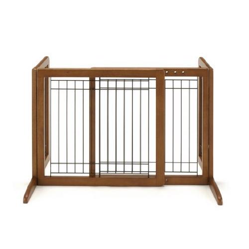 リッチェル ペット用 木製おくだけゲート レギュラー 