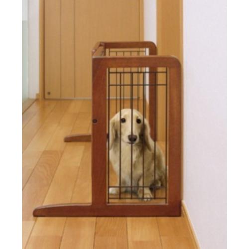リッチェル ペット用 木製おくだけゲート レギュラー 