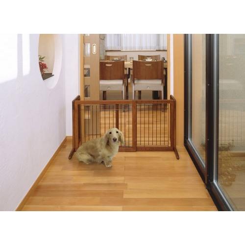リッチェル ペット用 木製おくだけゲート レギュラー 