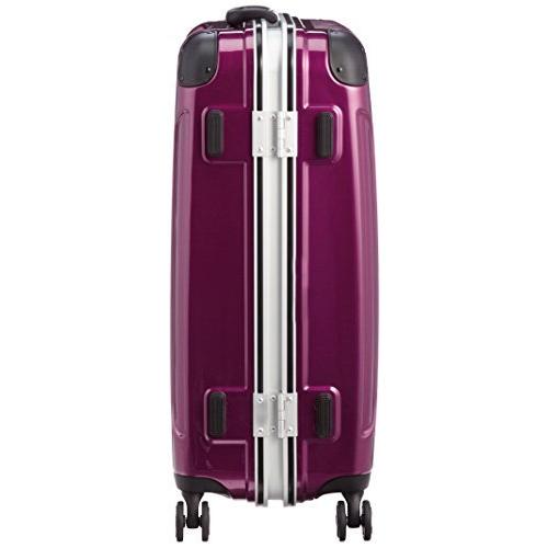 [ビバーシェ] スーツケース UH Mサイズ 57L 5.0kg フレームハードキャリー 70 cm 5kg UH-M パープル ビバーシェ UH 創基コーポレーション