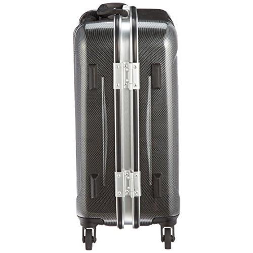 [ワールドトラベラー] スーツケース サグレス ストッパー付 機内持ち込み可 31L 48 cm 3.5kg ブラックカーボン 