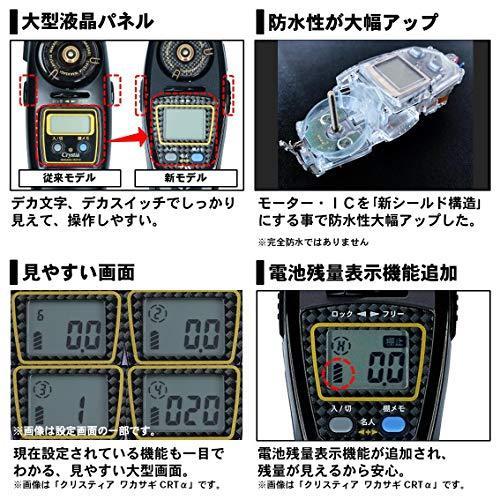 大特価放出！ダイワ(DAIWA) リール クリスティアワカサギ CRT レッド