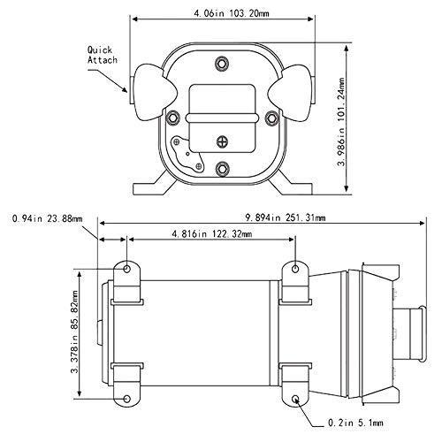 注目ブランドのギフトNEWTRY 給水 排水ポンプ RV水道水ポンプ 自動