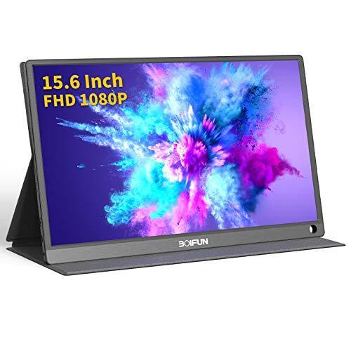 【2021最新信号強化版】モバイルモニター モバイルディスプレイ ポータブルモニター BOIFUN 15.6インチ ゲームモ? ディスプレイ、モニター G1422415189(12658円)