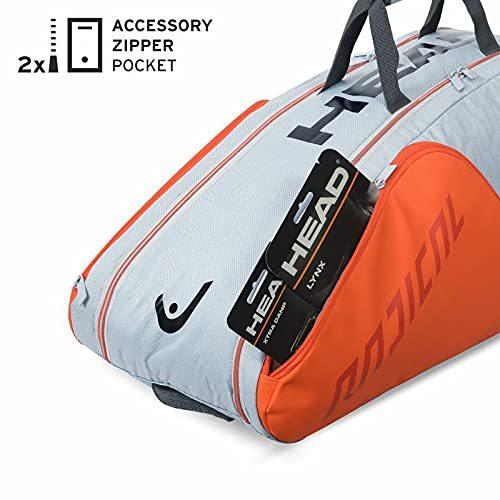 ヘッド(HEAD) 硬式テニス ラケットバック RADICAL 9R SUPERCOMBI 9本収納可能 283511 スポーツ バッグ F1201601074(10693円)