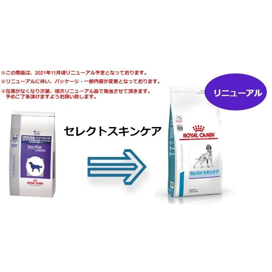 ロイヤルカナン　犬用　セレクトスキンケア　1kg　療法食｜animal-fine｜02