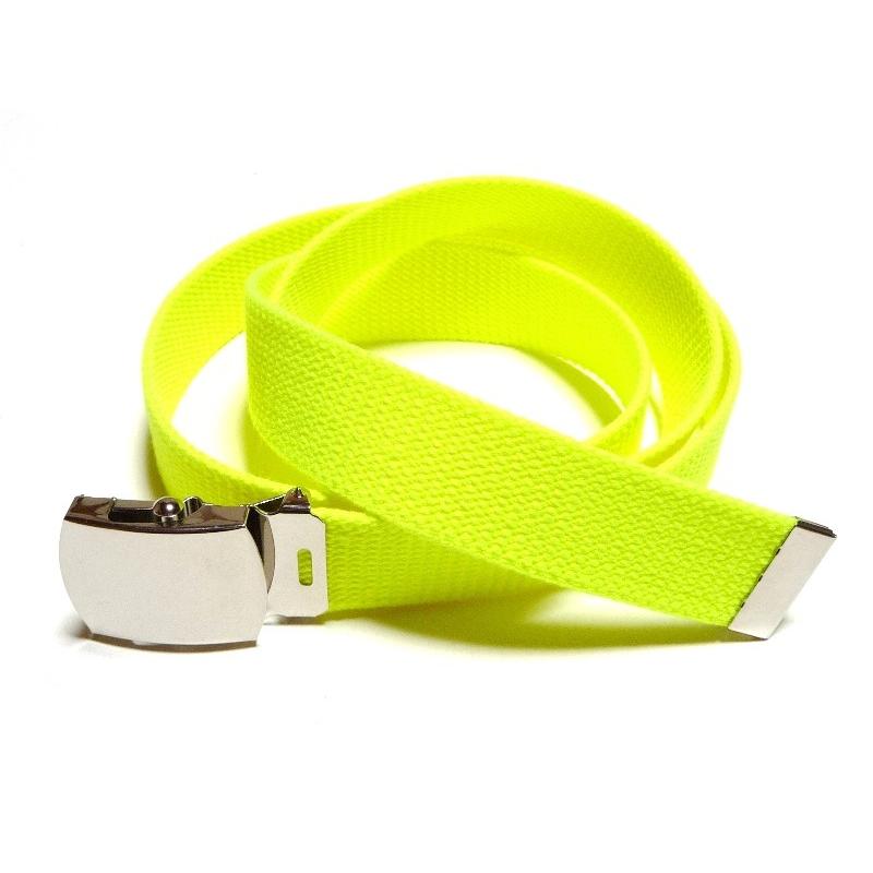 蛍光イエロー 32ミリGIベルト ガチャベルト アクリル製ローラー