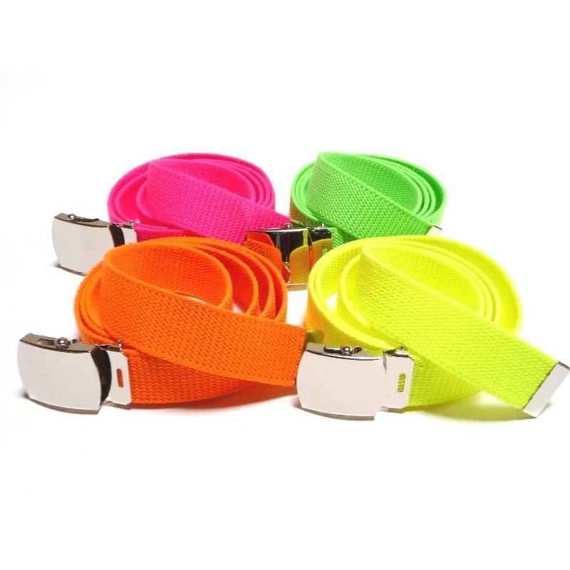 蛍光イエロー 32ミリGIベルト ガチャベルト アクリル製ローラー