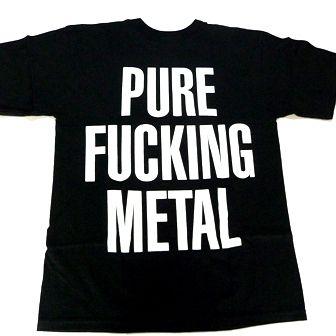 ARCH ENEMY アーチエネミー PURE FUCKING METAL  オフィシャル バンドＴシャツ  / ２枚までメール便対応可｜animal-rock｜03