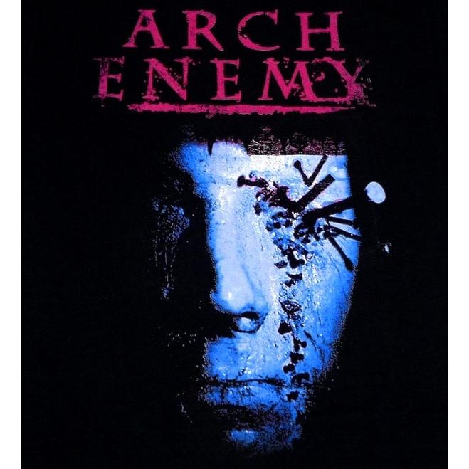 ARCH ENEMY アーチエネミー Stigmata Eye Nail Black T-Shirt オフィシャル バンドＴシャツ 1梱包2枚までメール便対応可｜animal-rock｜02