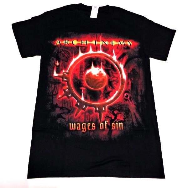 ARCH ENEMY アーチエネミー Wages of Sin Black T-Shirt オフィシャル