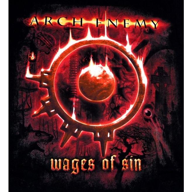 ARCH ENEMY アーチエネミー Wages of Sin Black T-Shirt オフィシャル  