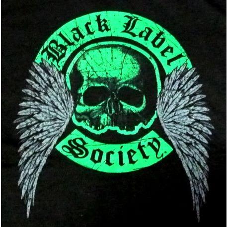 BLACK LABEL SOCIETY ZAKK WYLDE ブラックレーベルソサイアティ WINGED SKULLY レディース バンドT ...
