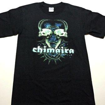 メール便対応可】CHIMAIRA キマイラ HORNS オフィシャルバンドTシャツ 