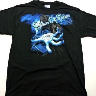 【メール便対応可】CHILDREN OF BODOM チルドレン・オブ・ボドム  REAPER LIGHTNING  オフィシャル バンドTシャツ｜animal-rock