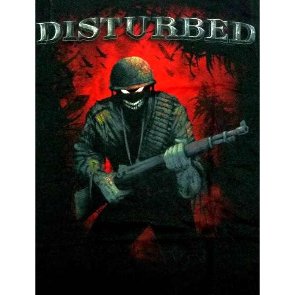 【メール便対応可】DISTURBED ディスターブド SOLDIER  オフィシャル バンドTシャツ｜animal-rock｜02