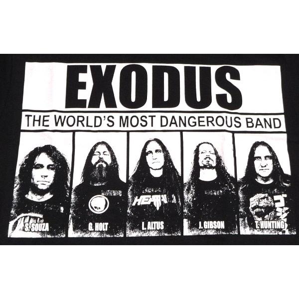 メール便対応可】EXODUS エクソダス MOST WANTED オフィシャル バンドT