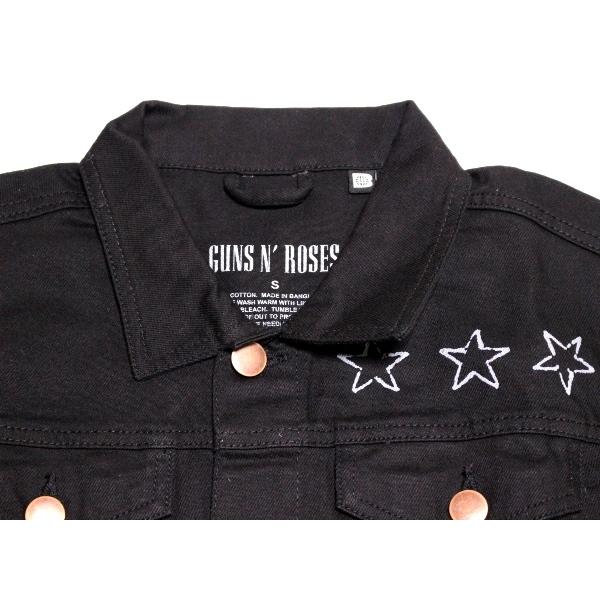 Guns N' Roses ガンズアンドローゼス GNR DENIM JACKET オフィシャル