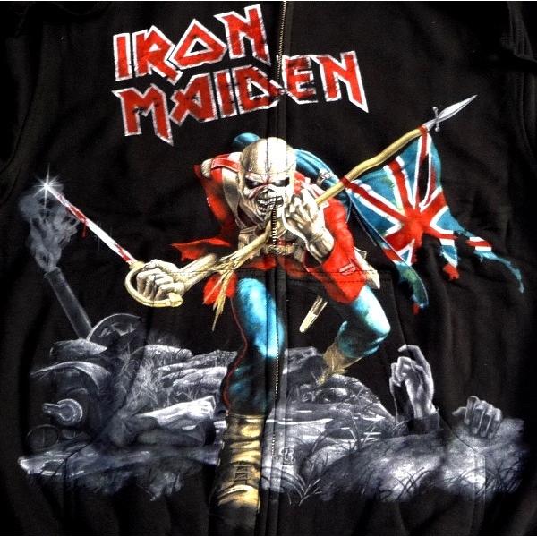 IRON MAIDEN アイアンメイデン SCUFFED TROOPER Hoodie オフィシャル 