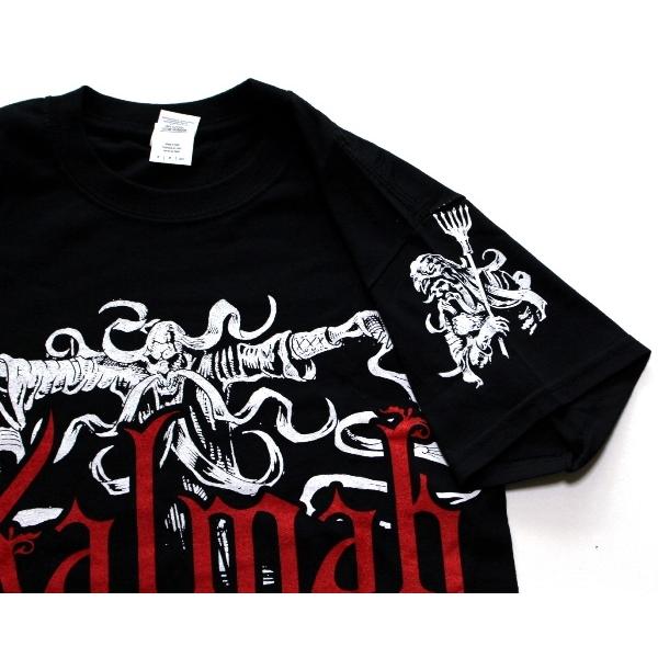 KALMAH カルマ SEVENTH SWAMPHONY TRIDENT オフィシャル バンドTシャツ