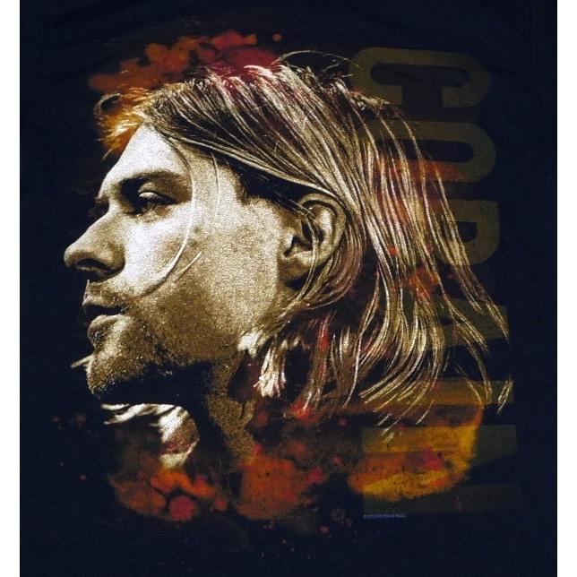 NIRVANA ニルヴァーナ KURT COBAIN カート・コバーン COLORED SIDE VIEW オフィシャル バンドTシャツ / 2枚までメール便対応可｜animal-rock｜02