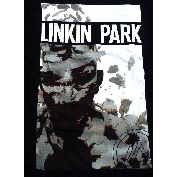 【メール便対応可】LINKIN PARK リンキンパーク　LIVING THINGS オフィシャル バンドＴシャツ｜animal-rock｜02