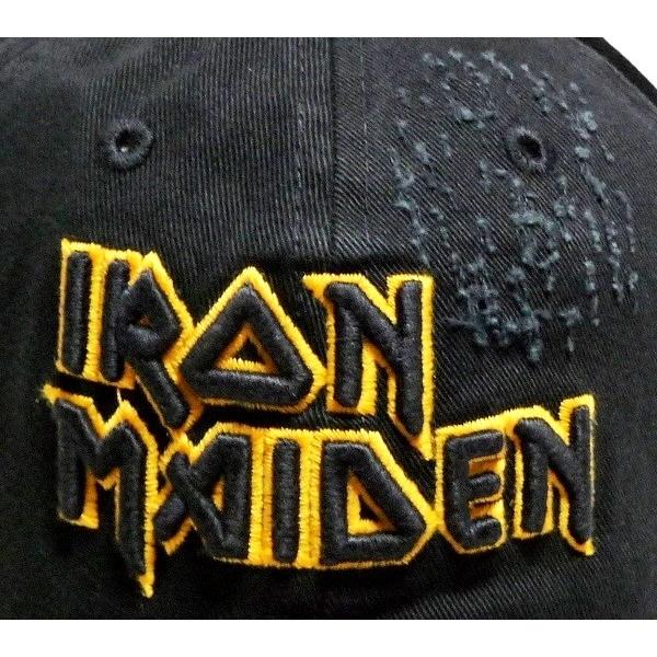 IRON MAIDEN アイアンメイデン LOGO Cap オフィシャル バンドTキャップ