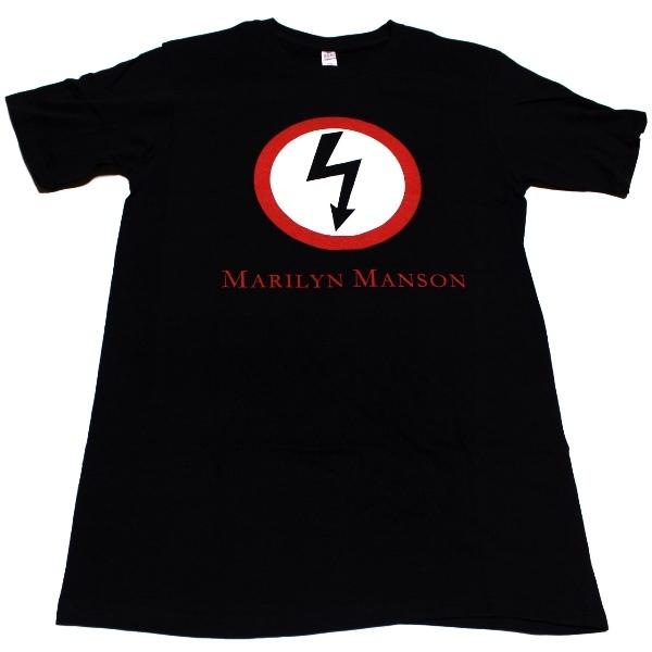 MARILYN MANSON マリリンマンソン CLASSIC BOLT MENS PREMIUM オフィシャル バンドTシャツ 1梱包2枚