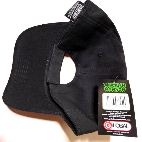 MARILYN MANSON マリリンマンソン LOGO CAP オフィシャル ベースボール 