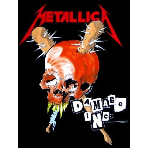 METALLICA メタリカ DAMAGE INC オフィシャル バンドTシャツ : ANIMAL