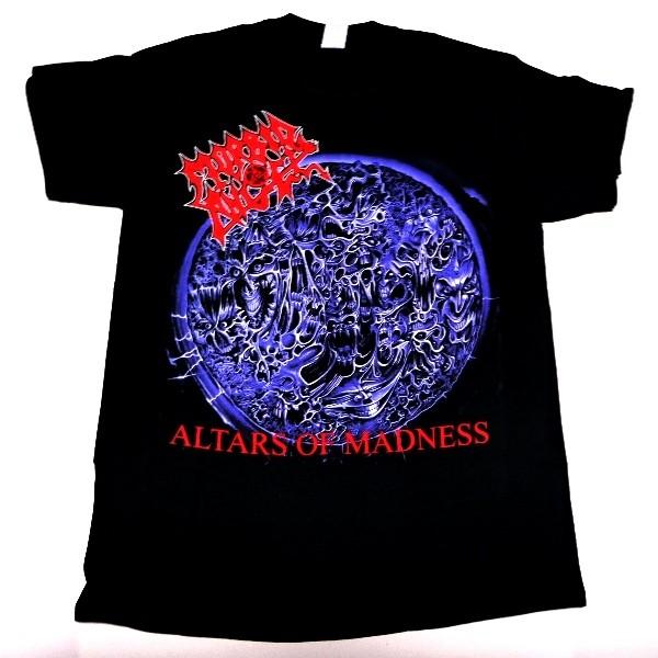 【メール便対応可】MORBID ANGEL モービッドエンジェル ALTARS OF MADNESS オフィシャル バンドTシャツ｜animal-rock