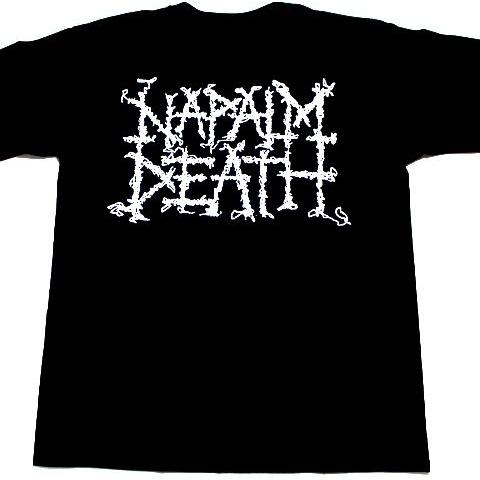 メール便対応可】NAPALM DEATHナパームデス OLD LOGO オフィシャル