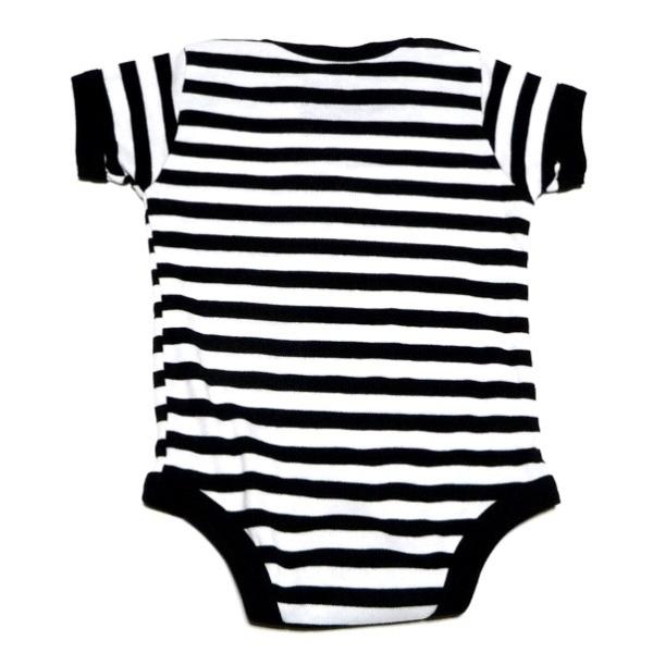 【メール便対応可】RUN DMC ラン・ディー・エム・シー LOGO ONESIE romper オフィシャル バンドロンパース【正規