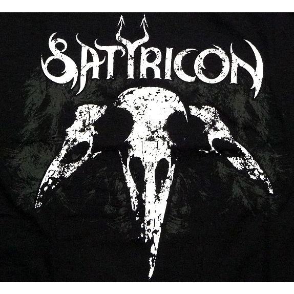 メール便対応可 Satyricon サテリコン サティリコン Crow Skull オフィシャルバンドtシャツ Satyricon Crowskull Animal Rock 通販 Yahoo ショッピング