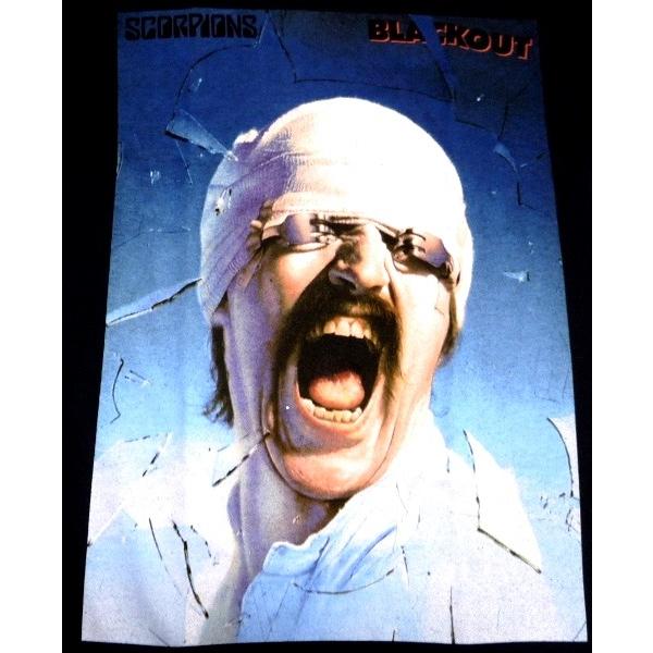 SCORPIONS スコーピオンズ BLACKOUT オフィシャルバンドTシャツ / T