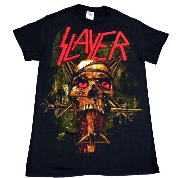 【メール便対応可】SLAYERスレイヤーCROSS   オフィシャルバンドTシャツ｜animal-rock