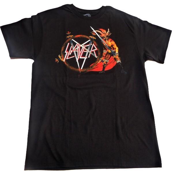 【メール便対応可】SLAYER スレイヤー SHOW NO MERCYオフィシャルバンドTシャツ【正規ライセンス品】｜animal-rock