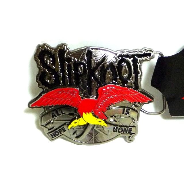 【BRAVADO製】 SLIPKNOT スリップノット ALL HOPE IS GONE  Belt Buckle オフィシャル ベルトバックル｜animal-rock