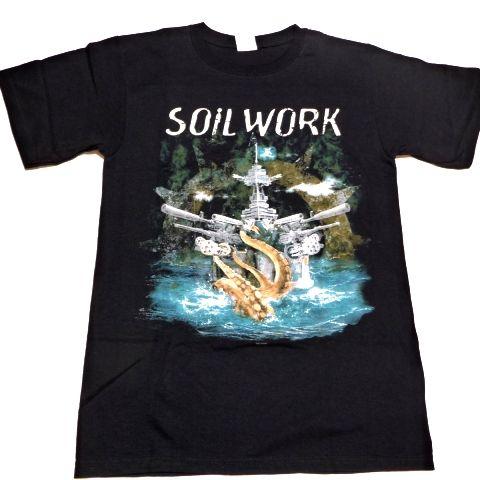 【メール便対応可】SOILWORK  ソイルワーク  BARGE TO HELL BREAK FOR NOBODY  オフィシャル バンドTシャツ｜animal-rock