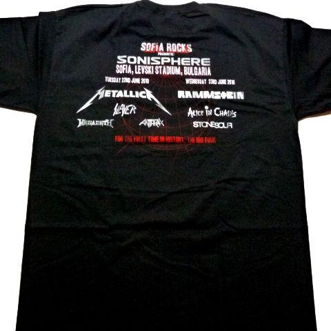 The Big Four ビッグフォー Sonisphere Festival2010 Bulgaria 