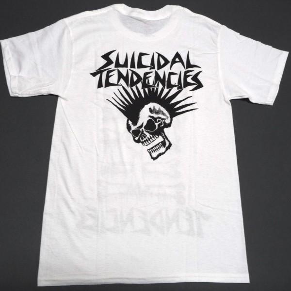 SUICIDAL TENDENCIES スイサイダルテンデンシーズ MOHAWK SKULL オフィシャル バンドＴシャツ  / 2枚までメール便発送可｜animal-rock｜03