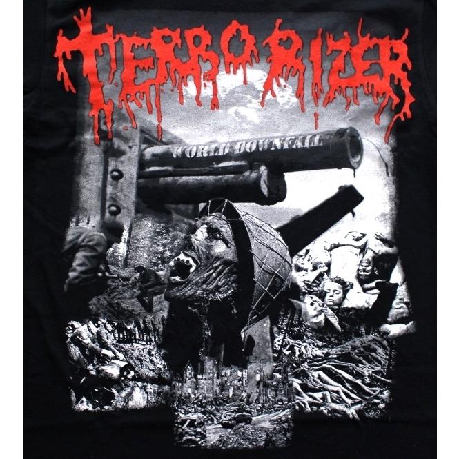 TERRORIZER テロライザー WORLD DOWNFALL JSR オフィシャル バンドT 