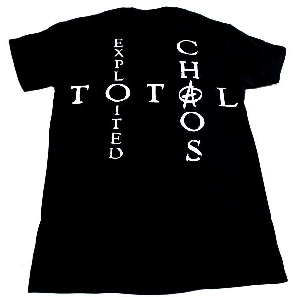 THE EXPLOITED エクスプロイテッド TOTAL CHAOS オフィシャルバンドTシャツ / 2枚までメール便対応可｜animal-rock｜07