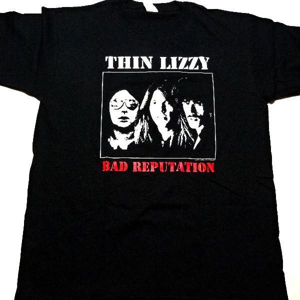 【メール便対応可】THIN LIZZY シンリジー BAD REPUTATION オフィシャル バンドTシャツ | 
