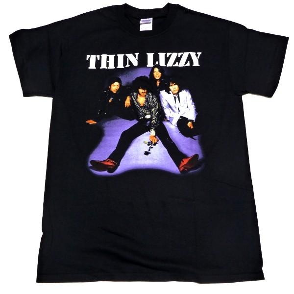 THIN LIZZY シンリジー GROUP PHOTO オフィシャル バンドTシャツ / 2枚までメール便対応可 | 