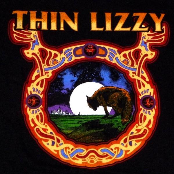 THIN LIZZY シンリジー WOLF MOON MENS SOFT TEE オフィシャル バンドTシャツ |  | 01