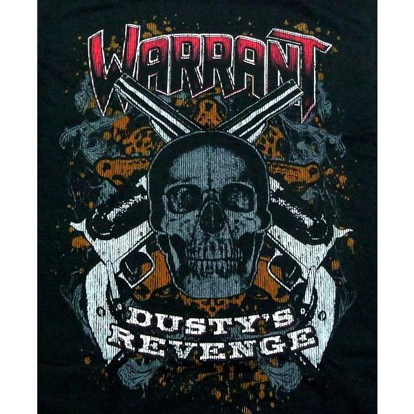 WARRANT ウォレント DUSTYS REVENGE オフィシャル バンドTシャツ 