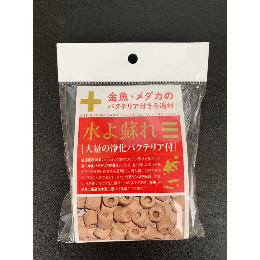 AXIZ（アクシズ） 金魚・メダカのバクテリア付きろ過材 小型水槽用